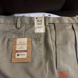 NEW HAGGAR PANTS KHAKIS