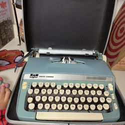 Smith Corona Super-Sterling Silver Type Writer