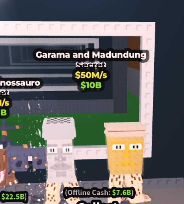 STEAL A BRAINROT GARAMA