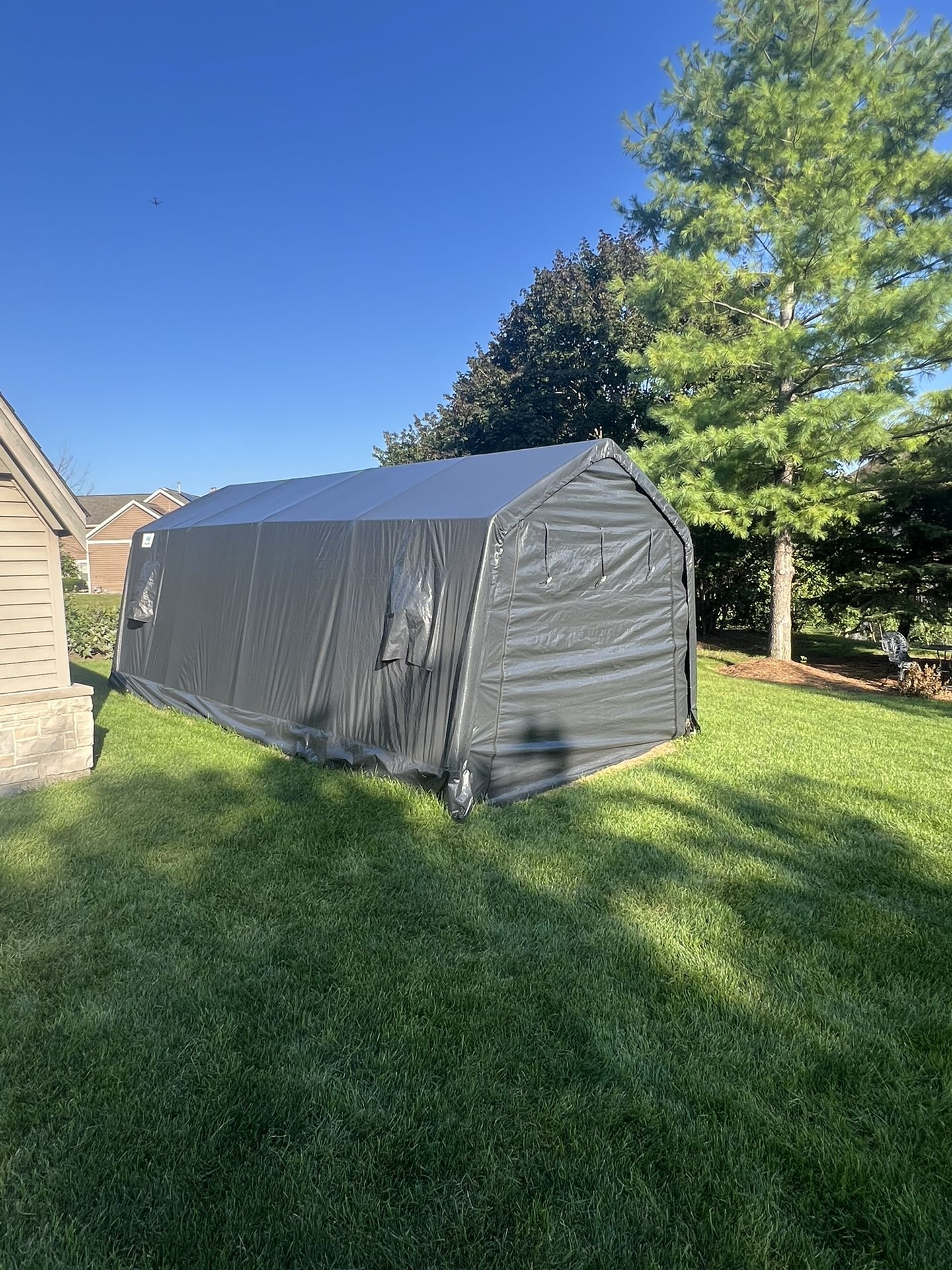 Large Enclosed Storage Tent 10’x20’