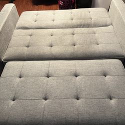 Sofa bed (6’3 feet long and 5 feet wide)