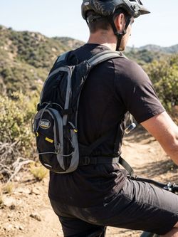 CamelBak M.U.L.E. Hydration Backpack – Black/Gray (No Bladder)