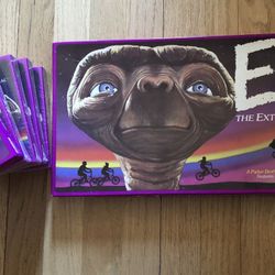 E.T. Original 1982 Vintage Board game/Card Game