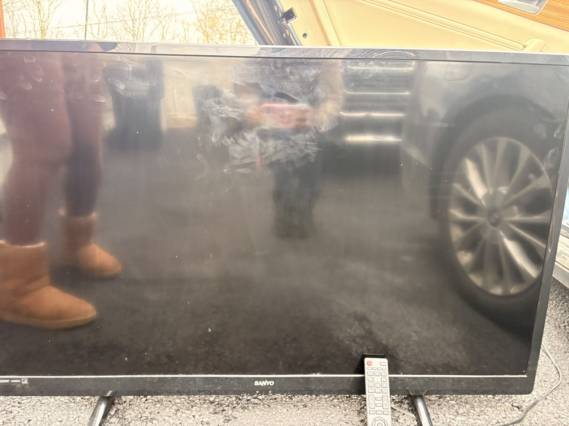 55-Inch Flat Screen TV – Good Condition