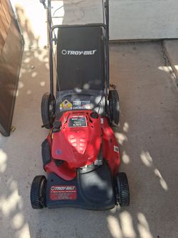 Troy built lawnmower