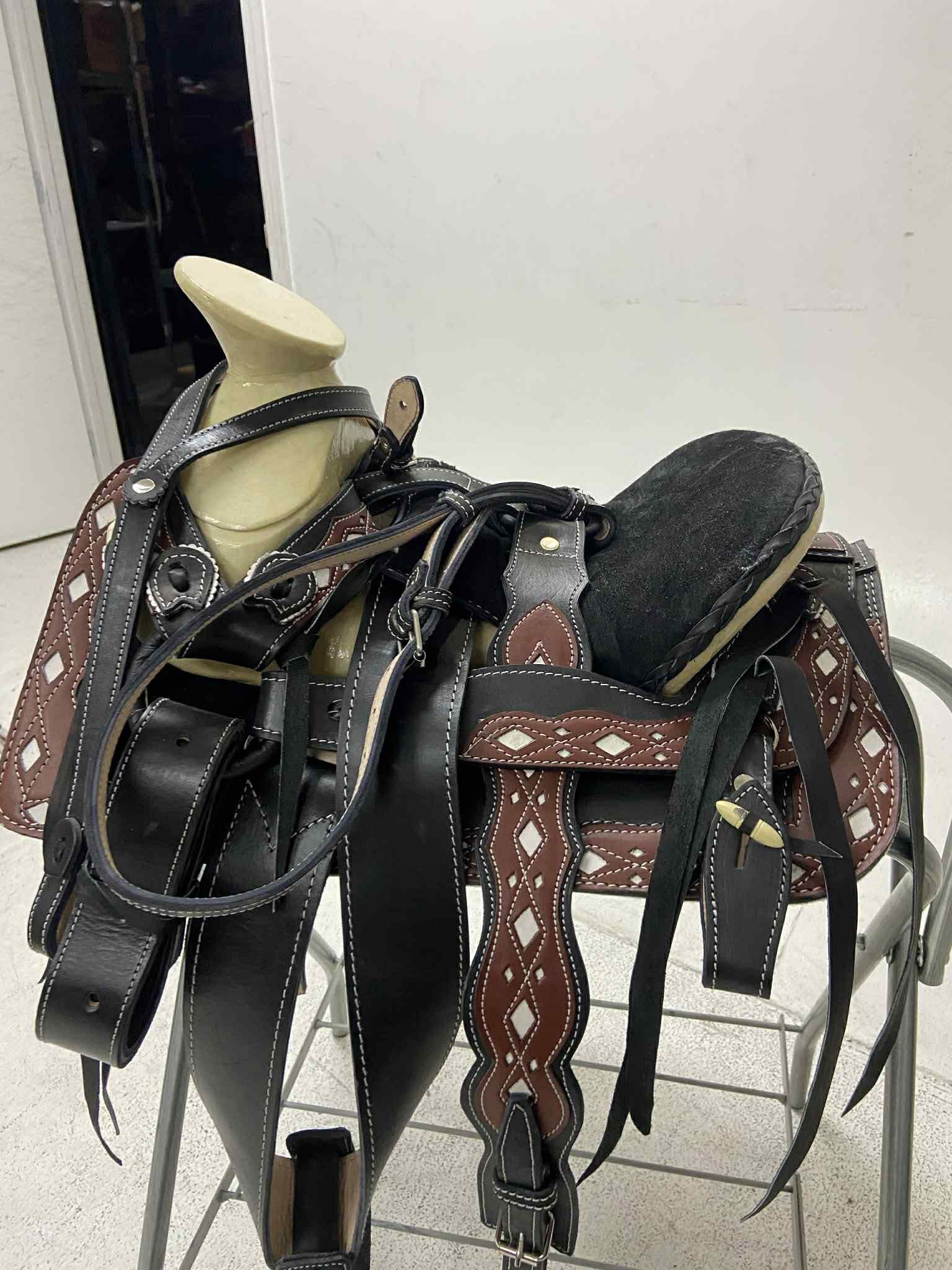 Montura Charra De Cuero