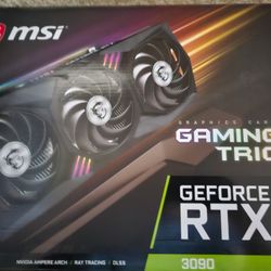 MSI GeForce RTX 3090 GAMING X TRIO 24GB GDDR6X Graphics Card