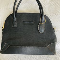 New Black Gold Box Tone Stone Mountain Purse 