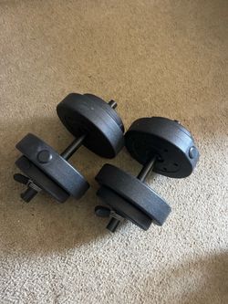 40lb Adjustable Dumbbell Weights