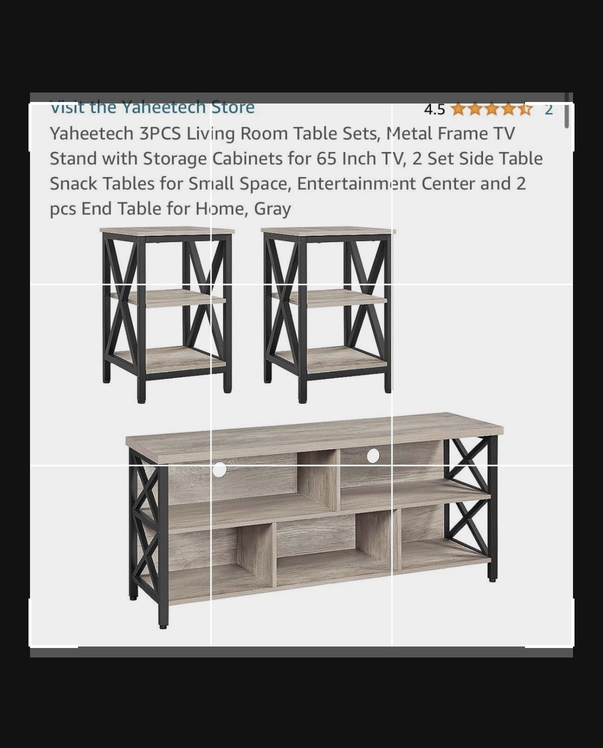 Living Room Table Set