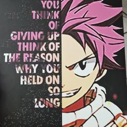 Natsu From FT Displate