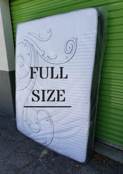 NEW FULL-SIZE MATTRESS & BOX SPRING - 2PC