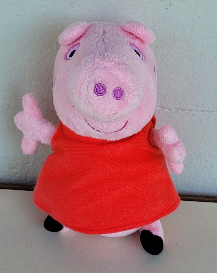 2003 Fiesta Toys PEPPA PIG 8" Plush Stuffed Animal Toy Red Dress. Looking for a cute and cuddly addition to your stuffed animal collection? Check out