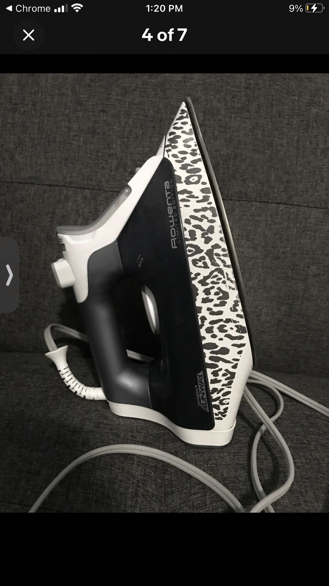 Rowenta Steam iron- limited edition