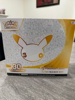 30th anniversary Pokemon center etb