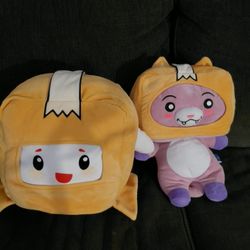 Lankybox Plush Toys