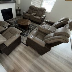 Sofa And Table Set
