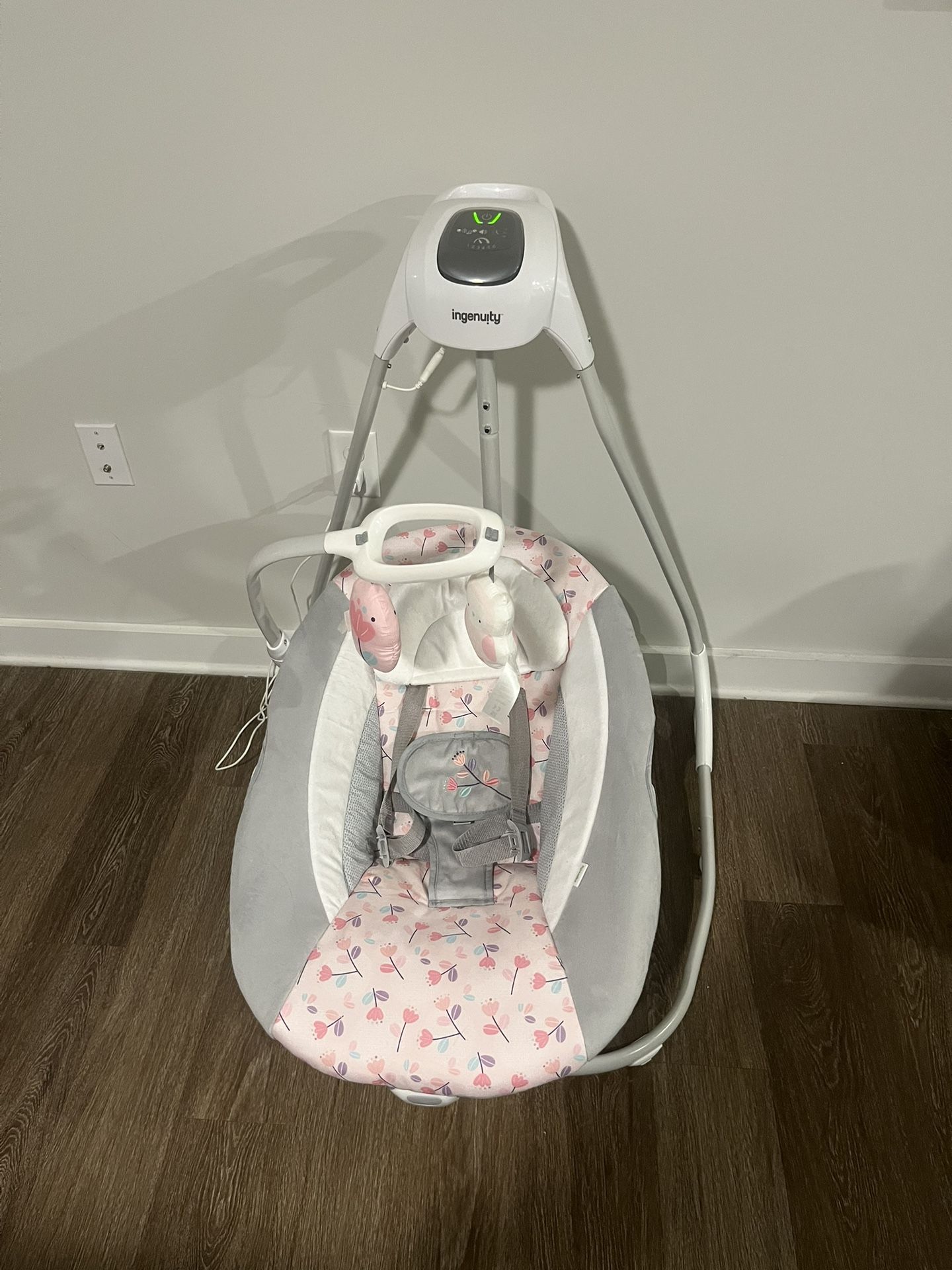 Ingenuity SimpleComfort Multi-Direction Compact Baby Swing w/ Vibrations