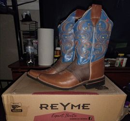Reyme Western Cowboy Boots