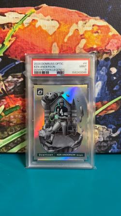 2024 Donruss Optic Ken Anderson Downtown Legends PSA 9