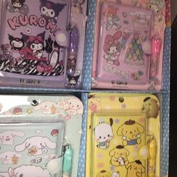Little Notebooks With Minnie Pen 