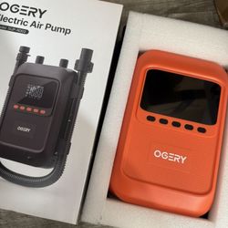 Paddle Board Electric Pump with Safe & 35% Faster Dual Stage Inflation & Deflation