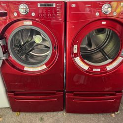 LG Washer And Gas Dryer 