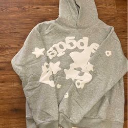 Grey Sp5der Hoodie