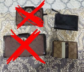 Several vintage items coach $10 each