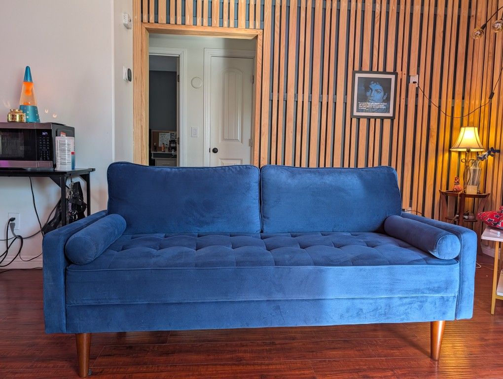 Velvet LoveSeat Upholstered Sofa