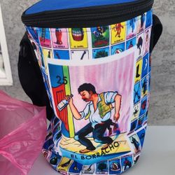 El Borracho Loteria 12pk Can Cooler