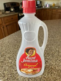 Aunt Jemima Syrup Bottle ( Empty)