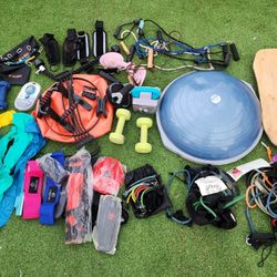 Crazy Large Exercise Lot Weights Bands Balance Accessories