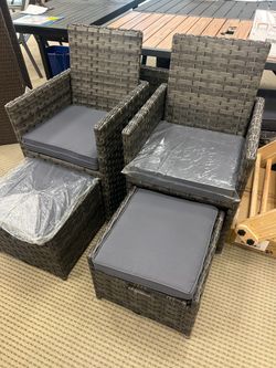 4 piece patio set