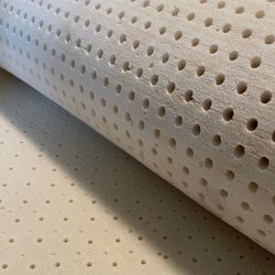 Talalay Natural Latex Foam Mattress Topper Cal King
