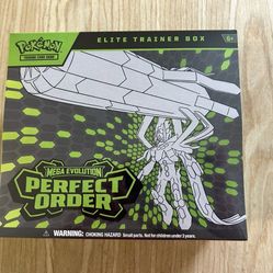 Pokémon Perfect Order ETB English New Sealed