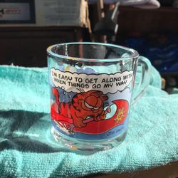 Garfield Glass Mugs