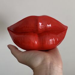 Red Lip Paper Weight