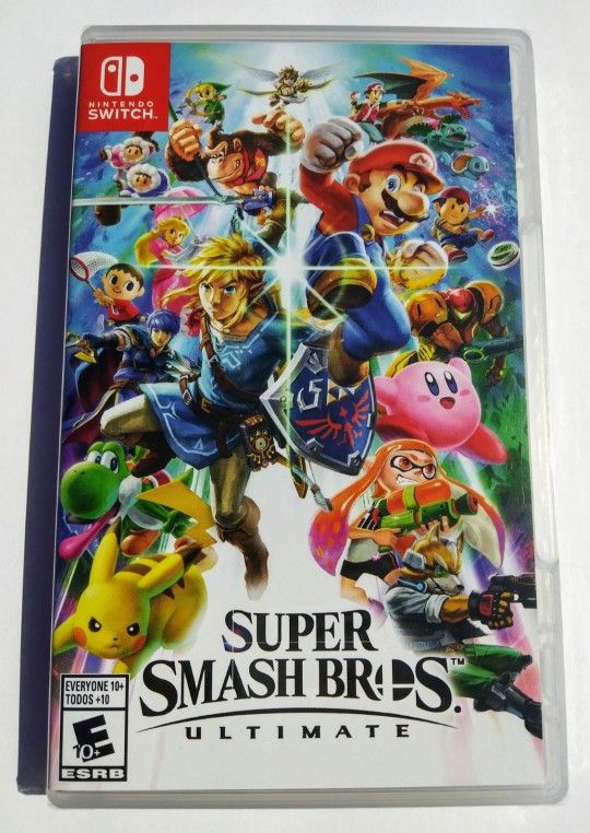 Super Smash Bros. Ultimate Nintendo Switch Game - New Sealed