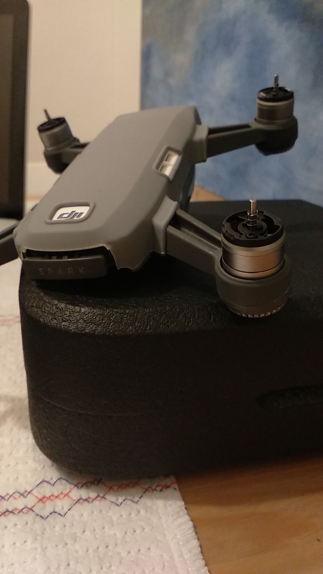 DJI Spark Drone Video Camera (ONLY FOR PARTS)