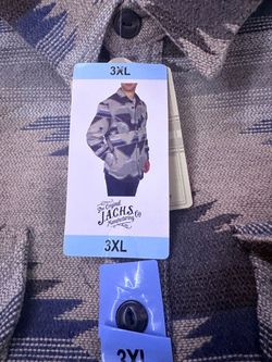 JACHS Manufacturing Co Flannel Shirt Jacket 3XL
