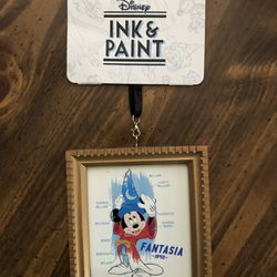 Disney Ink And Paint Ornament!!! Fantasia!!!