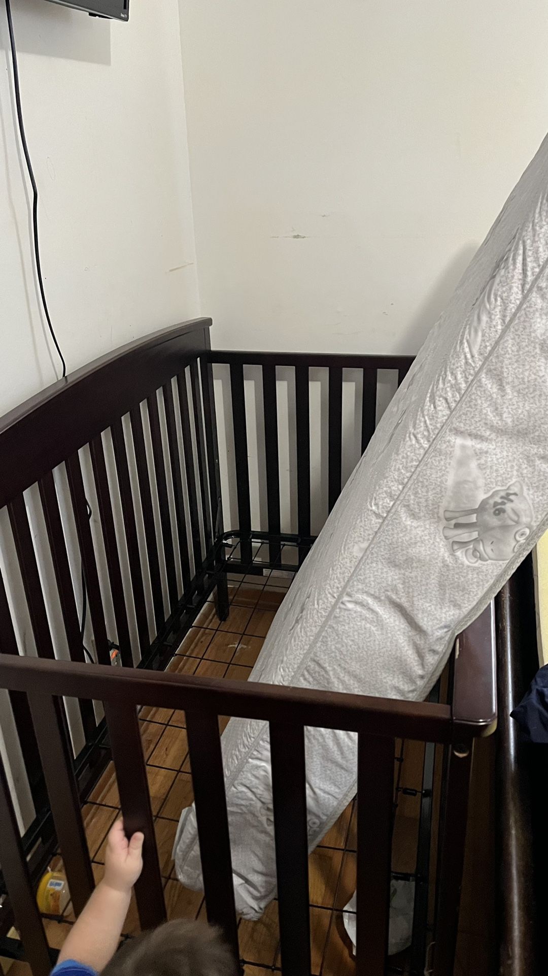 Baby Crib & Mattress 