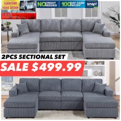 2pcs Sofa Set (SALE $499.99) 
