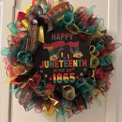 19” Juneteenth Wreath 