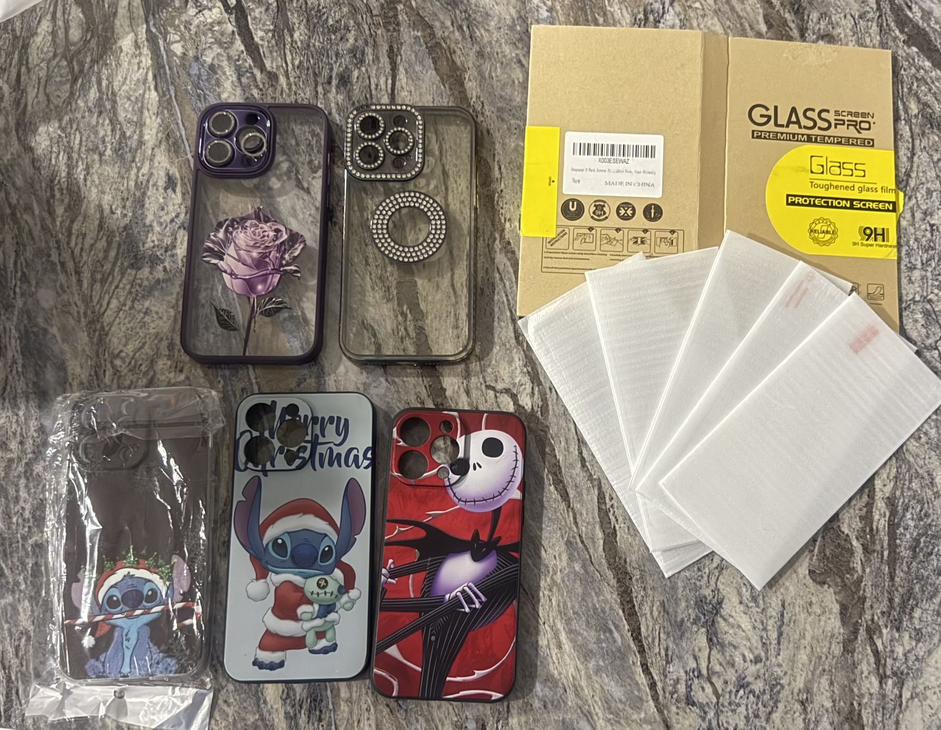 IPhone 14 ProMax Cases/Screen Savers