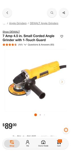 DeWalt grinder