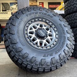 KMC GRS 17” 8x6.5 W/ 37” Toyo Rt Pro Wheel Package