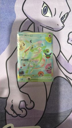 Mew Pokemon card 30th
