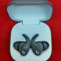 Beats By Dr Dre Beats Fit Pro True Wireless Bluetooth Earbuds with Charging Case - Sage Grey - No USB-C Cable - Working